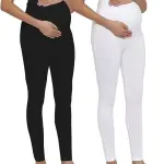 Lenam Cotton Lycra Stretchable Maternity Leggings